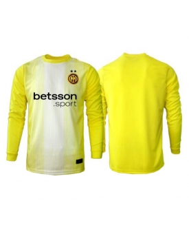 Inter Milan Portiere Maglia Gara Trasferta Repliche 2025-26 Maniche Lunghe